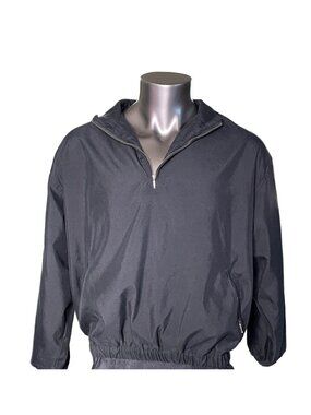 Eddie Bauer Pullover Jacket Quarter Zip Golf Windbreaker EBTEK XL u
